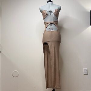 Generation Outcast Cutout Maxi Dress Backless Resort Dress NWT Size M